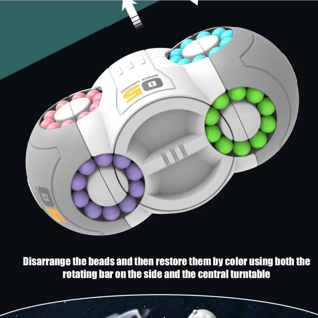 Juguete Rotatorio Olivica Magic Beans 8 Lados Antiestrés