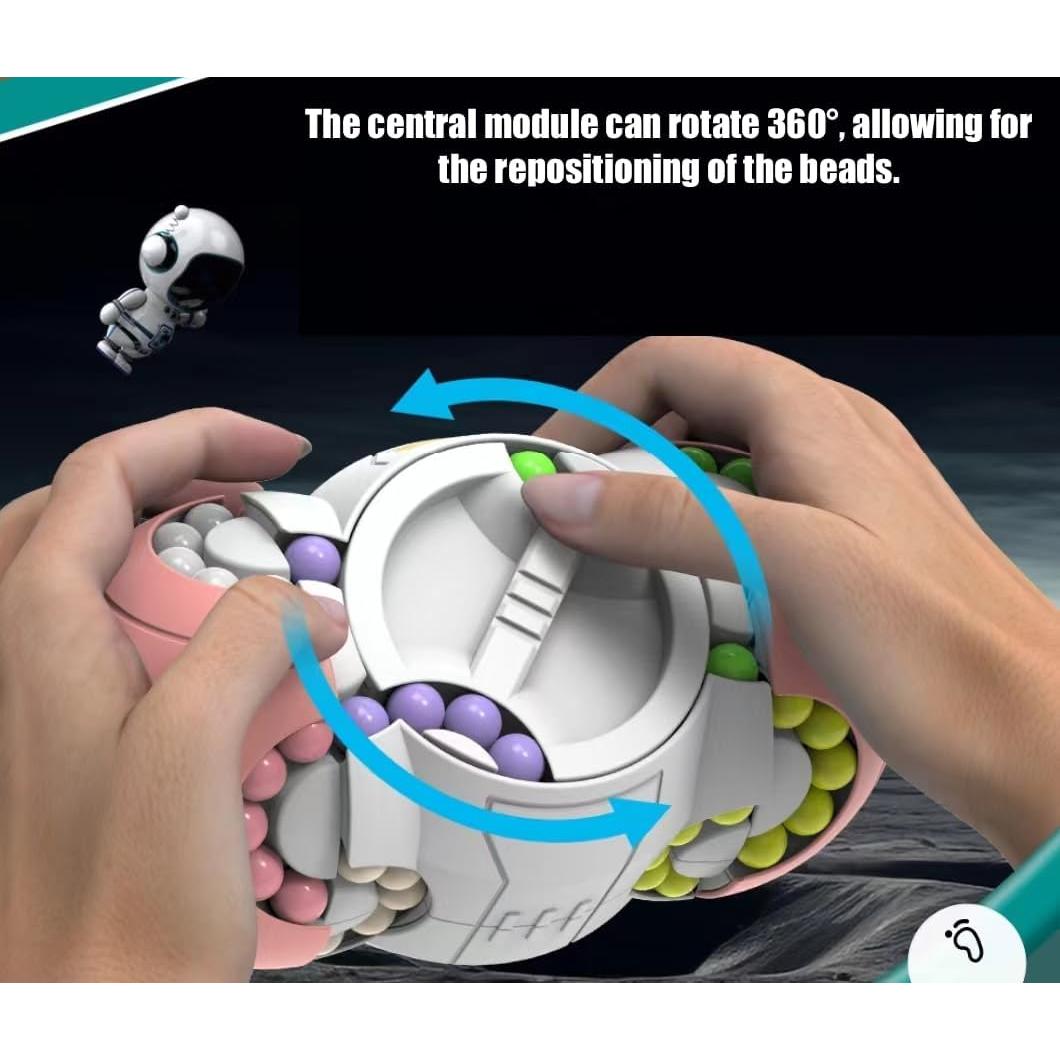 Juguete Rotatorio Olivica Magic Beans 8 Lados Antiestrés