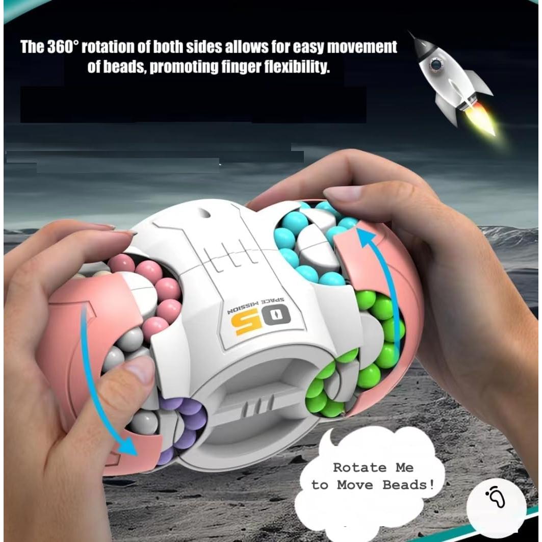 Juguete Rotatorio Olivica Magic Beans 8 Lados Antiestrés