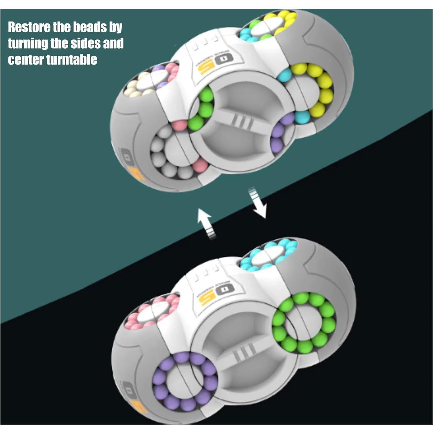 Juguete Rotatorio Olivica Magic Beans 8 Lados Antiestrés