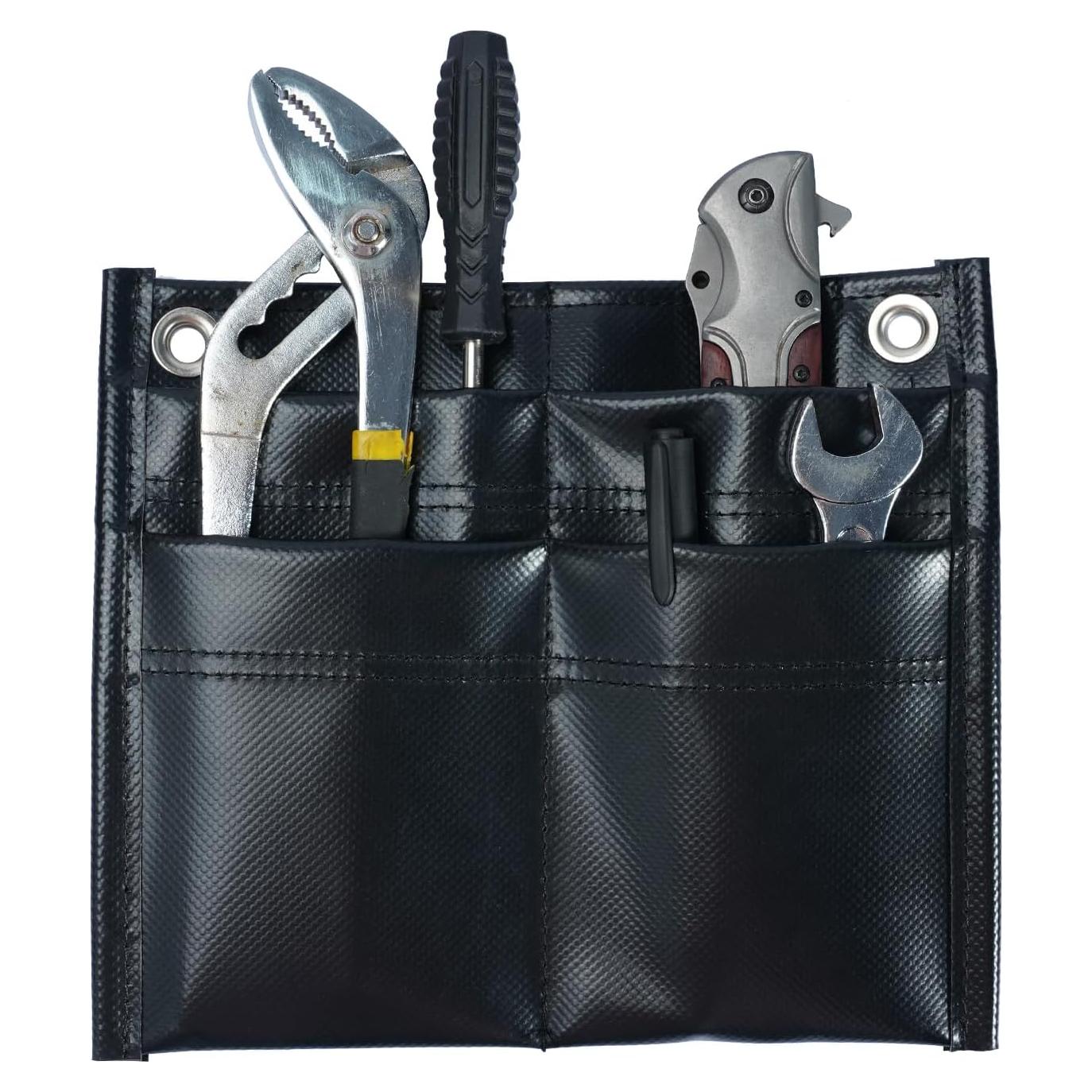 Bolsa de Herramientas KUNN para Bomberos 4 Bolsillos Negra