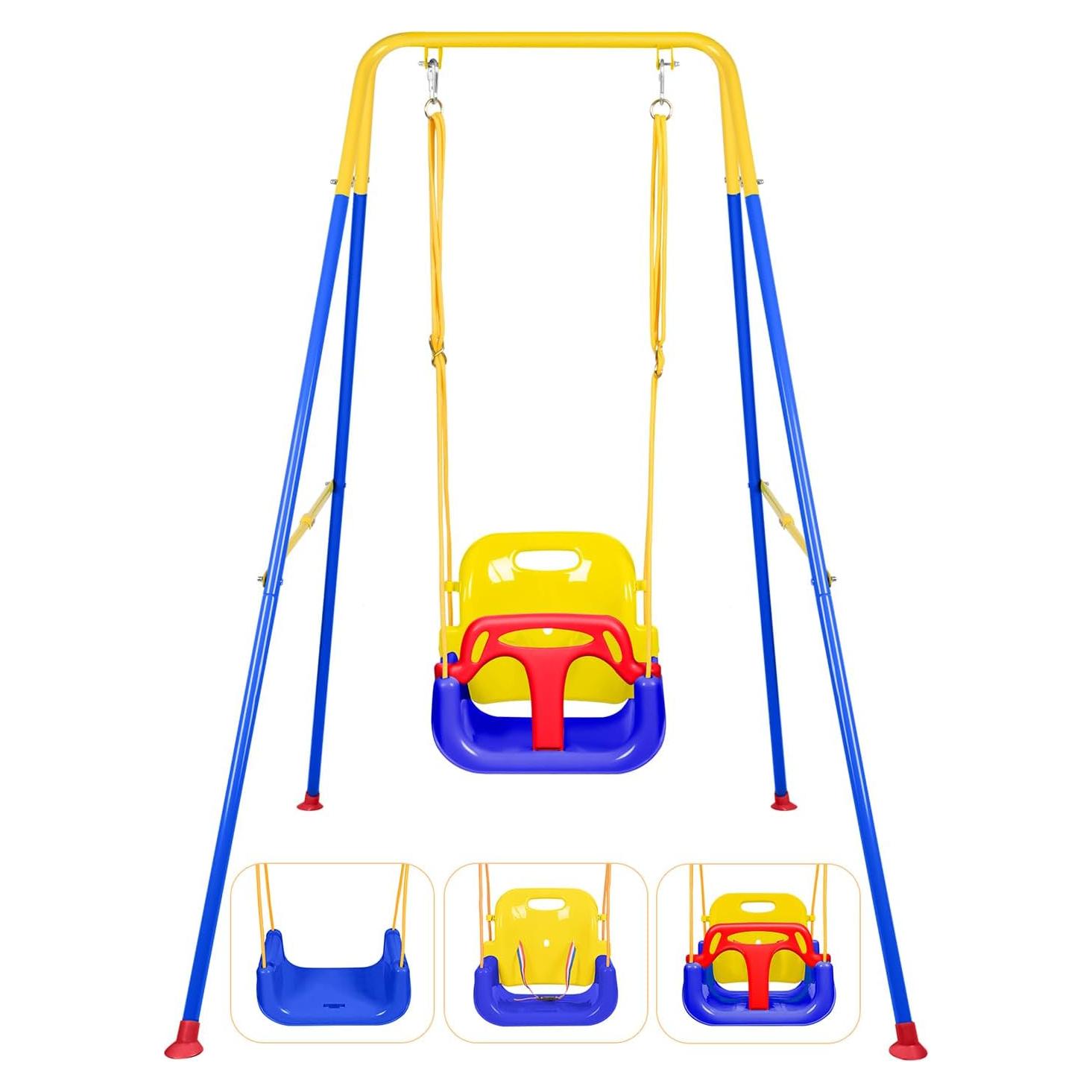 Columpio 3 en 1 Bighaki808 para Bebés y Niños hasta 90 kg