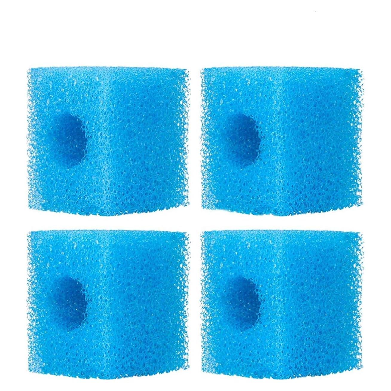 Filtro de esponja de repuesto NO.17 para acuario 4 piezas 132GPH 200GPH