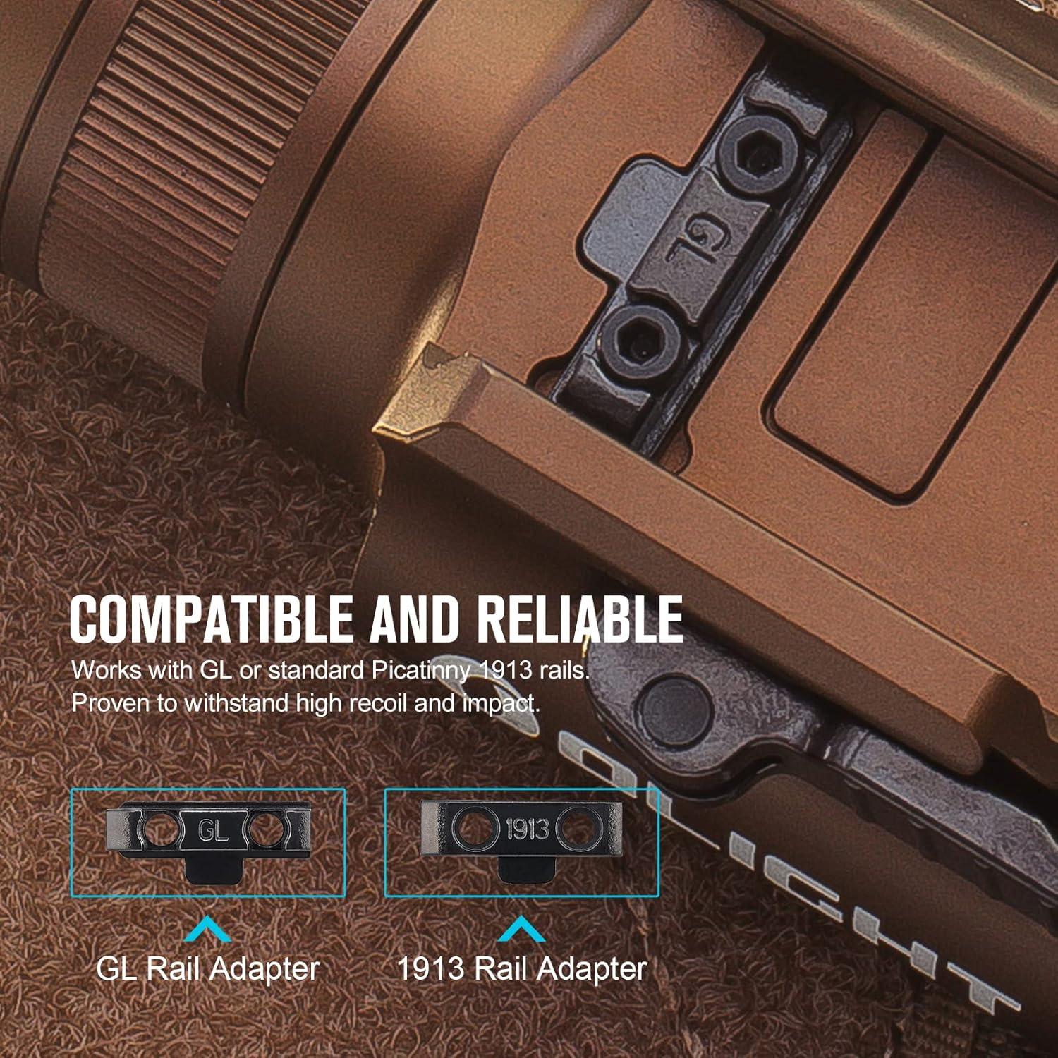 Linterna Táctica OLIGHT Baldr Pro R 1350 Lúmenes USB