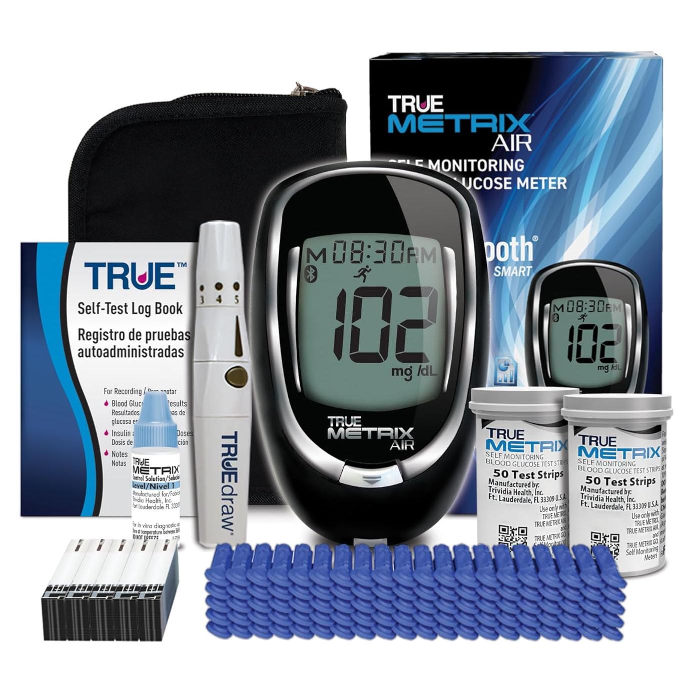 Kit de Inicio Medidor de Glucosa TRUE METRIX AIR con Bluetooth