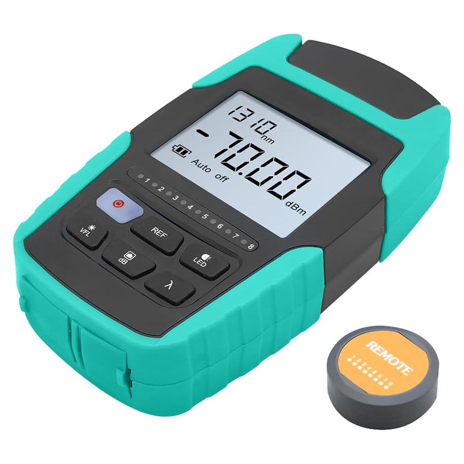 Medidor de Potencia Óptica QIIRUN TM530 4 en 1 con VFL