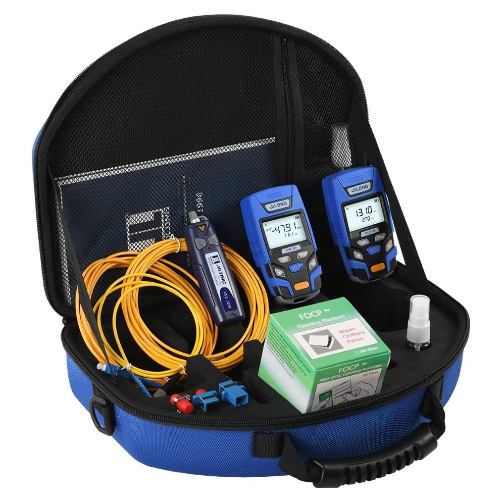 Kit de Prueba de Pérdida de Fibra Óptica JILONG JLT-12E