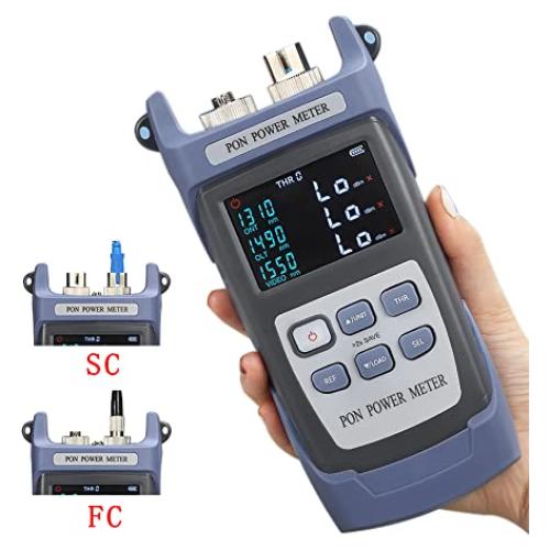 Medidor de Potencia de Fibra Óptica YD-300A 1310/1490/1550nm