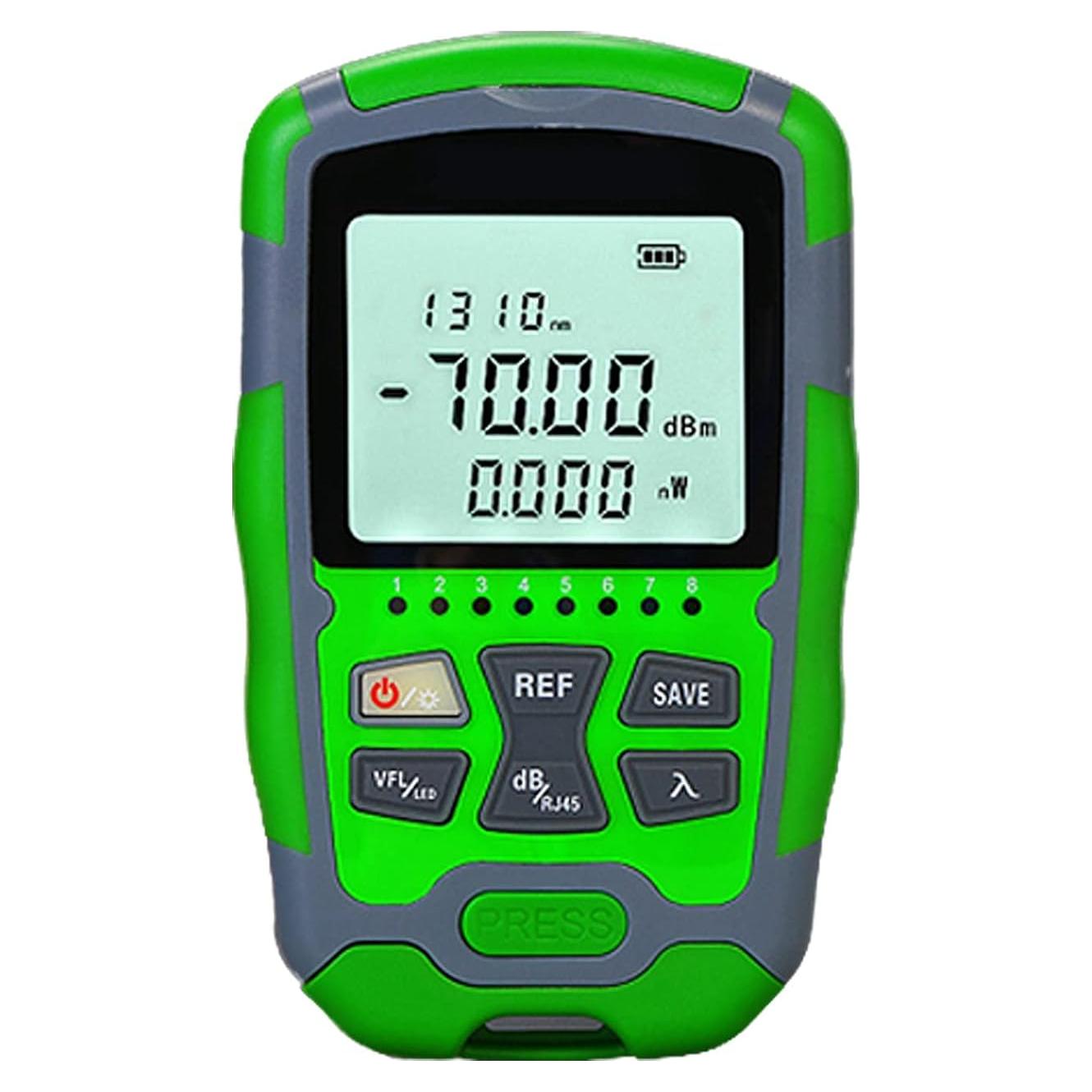 Medidor de Potencia de Fibra Óptica Sanpyl AUA-MC7 850-1650nm