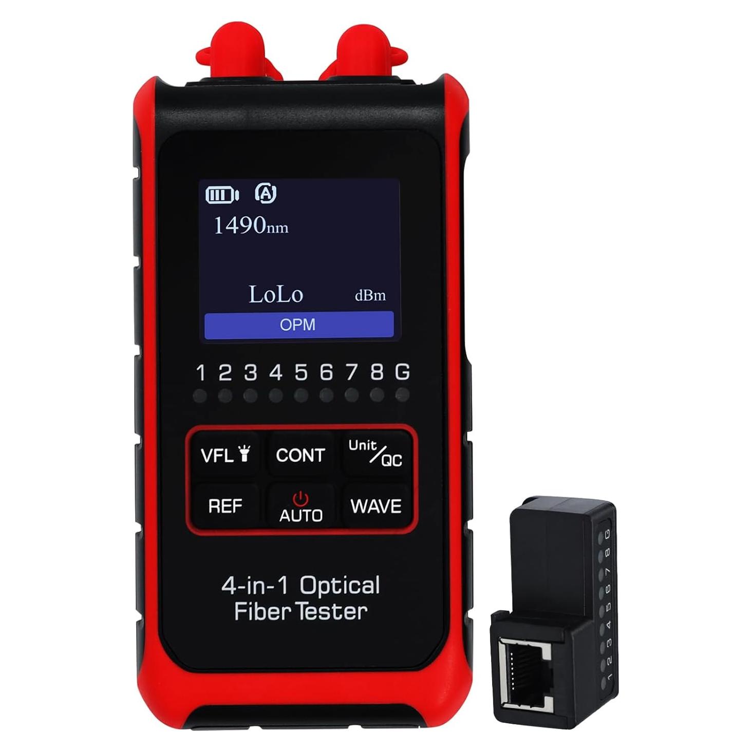 Probador de Potencia Óptica 4-en-1 Danoplus KIB0430