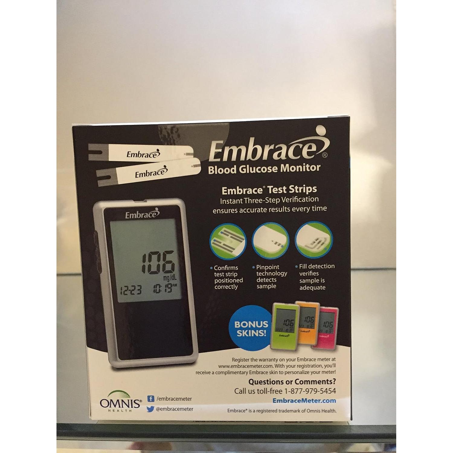 Sistema de Monitoreo de Glucosa Embrace BD15905 1 unidad