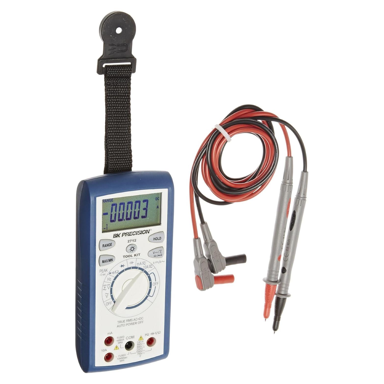 Multímetro Digital B&K Precision 2712 RMS AC+DC 750V 10A