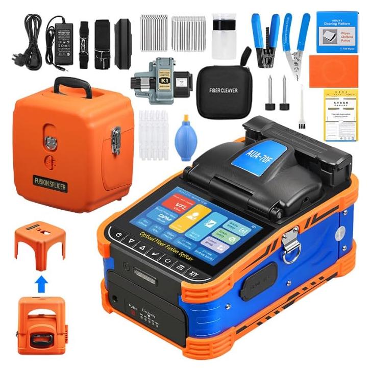 Kit de empalme de fibra óptica AUA-70F Duogalia 8S automático