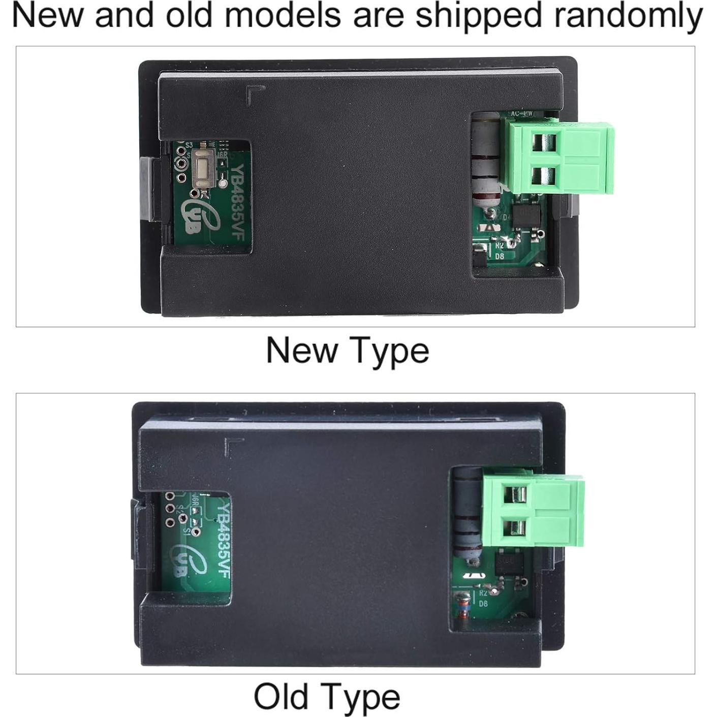 Medidor Digital de Frecuencia y Voltaje CA Tiiyee YB4835VF 80-500V