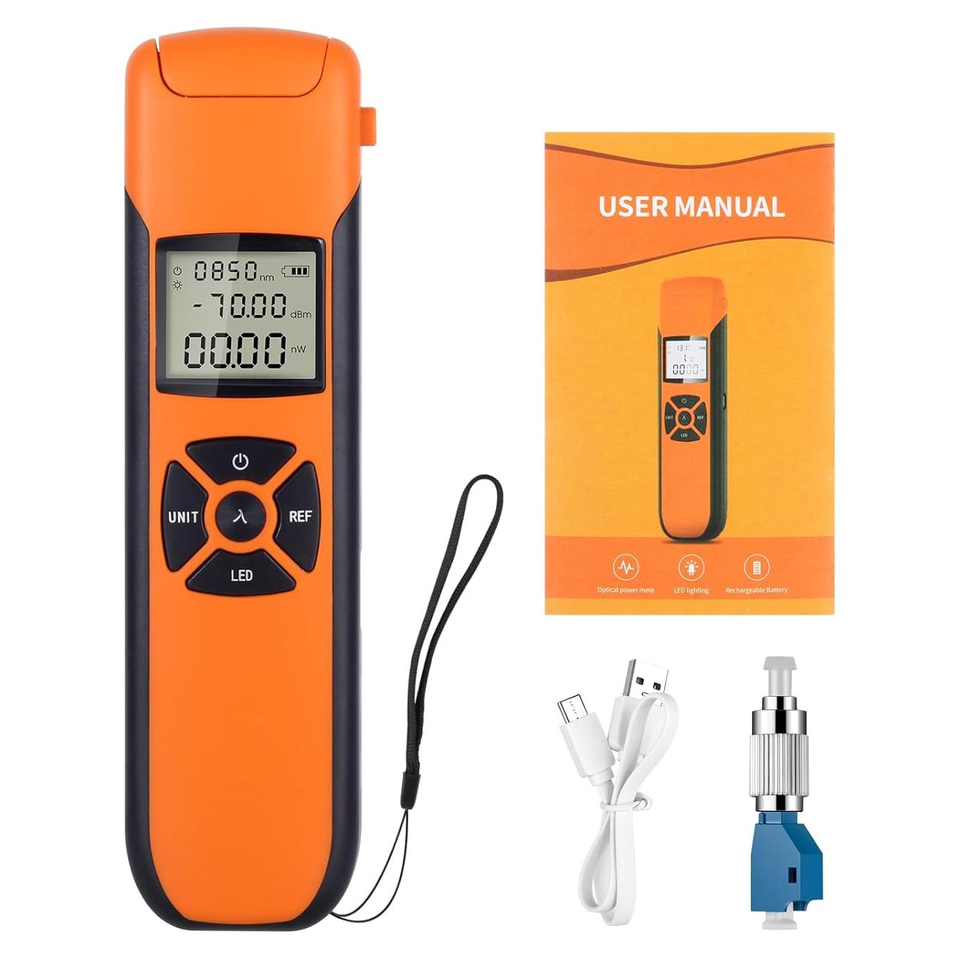 Medidor de Potencia Óptica Duogalia -70 a 10dBm USB-C