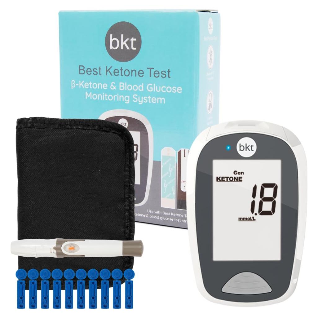 Medidor de Cetonas y Glucosa en Sangre BKT TD-4279