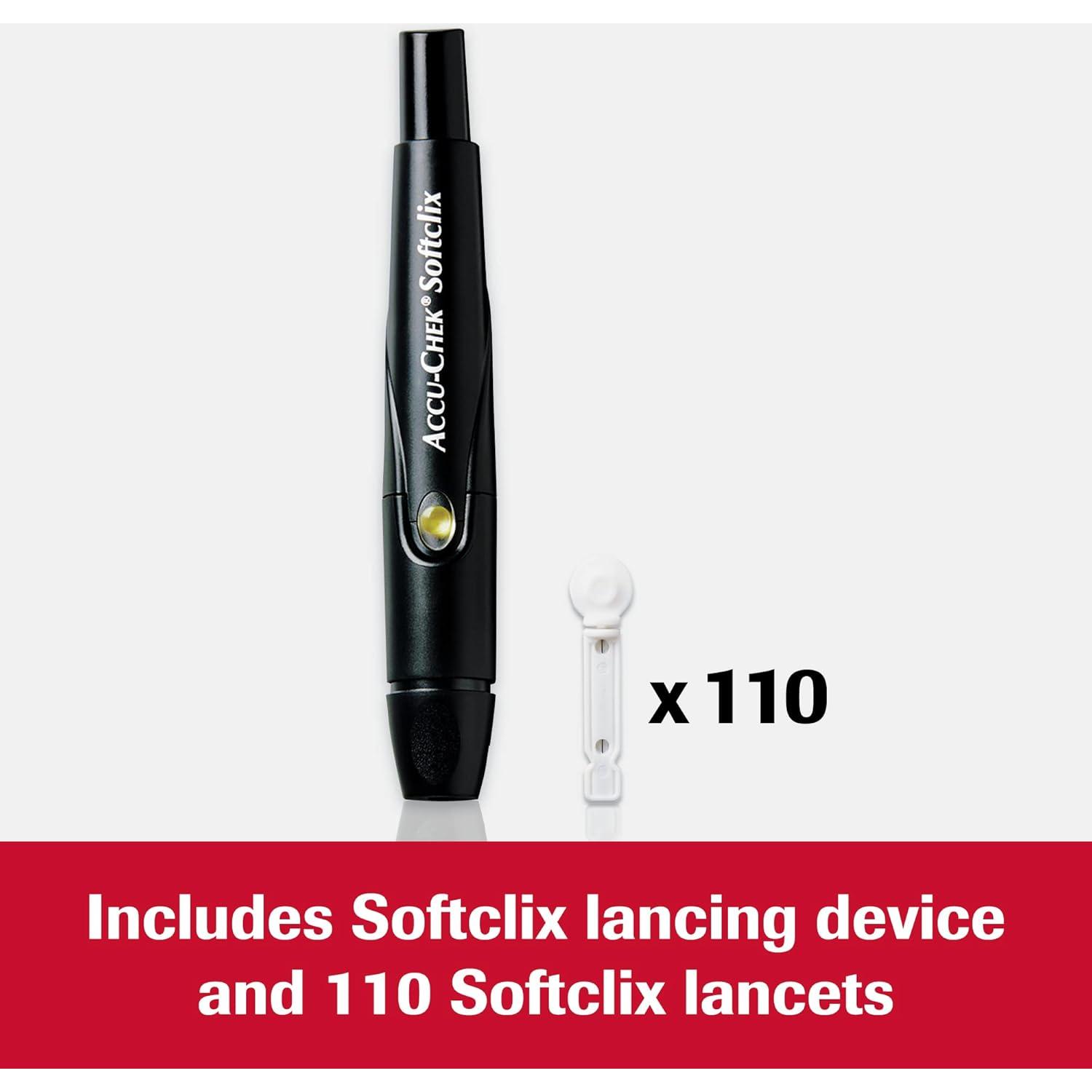 Dispositivo de punción Accu-Chek Softclix + 110 lancetas