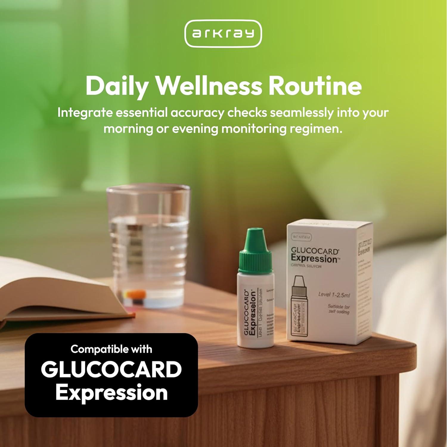 Solución de Control Glucocard Expression Arkray Nivel 1 2.5ml