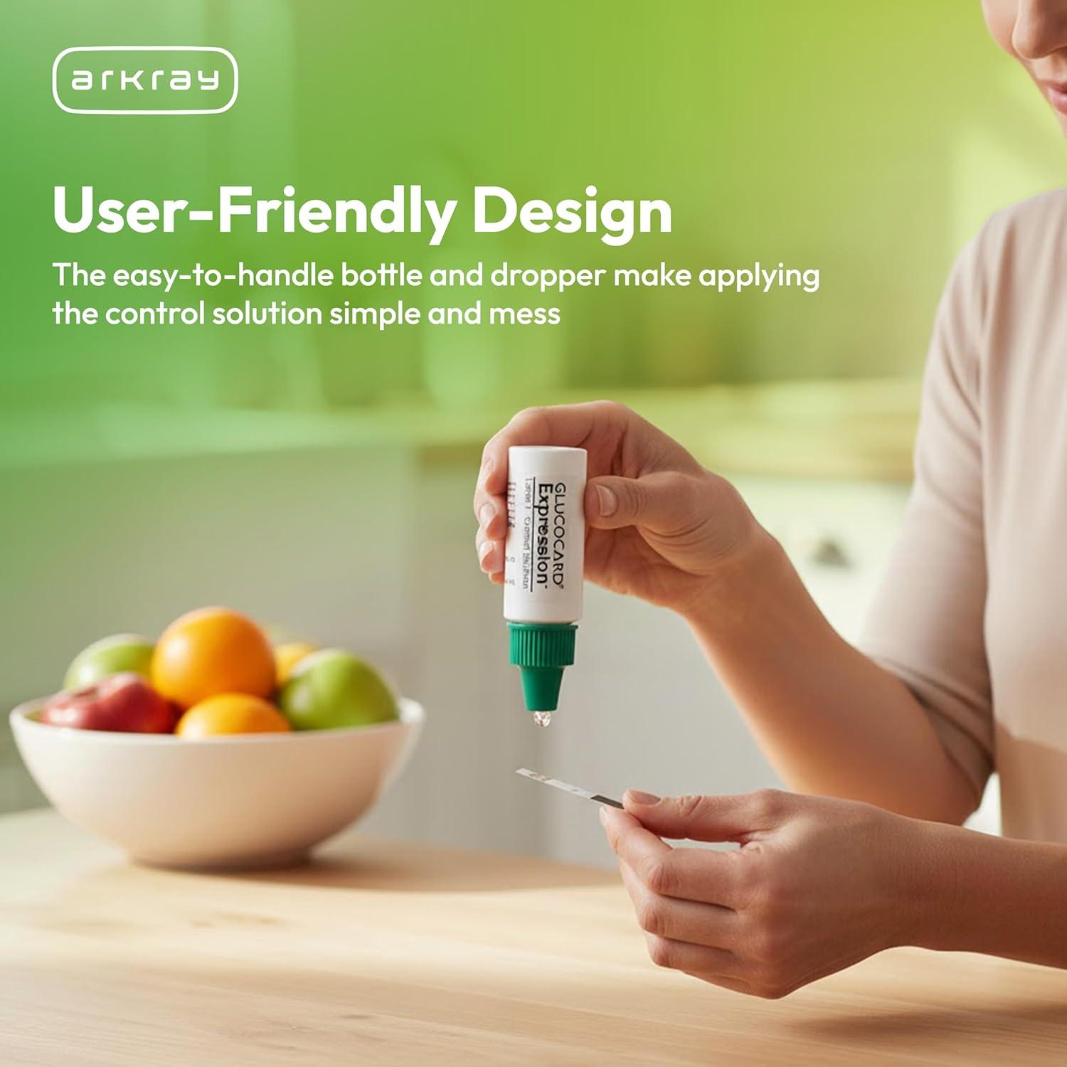 Solución de Control Glucocard Expression Arkray Nivel 1 2.5ml