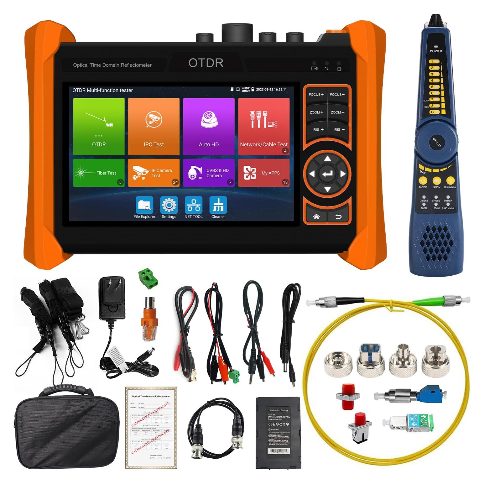 Probador de Fibra Óptica OTDR WANLUTECH MT-6510 1310/1550nm