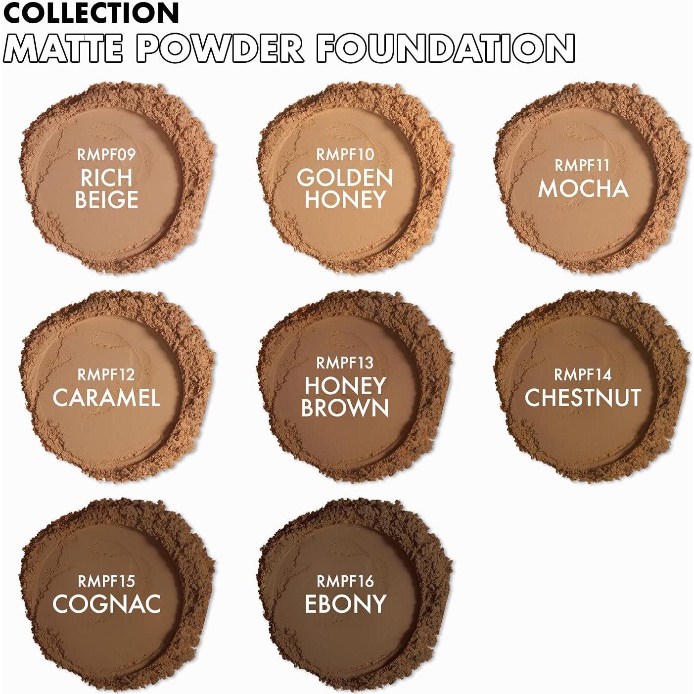 Ruby Kisses Polvo Compacto Mate 45g - Cobertura Completa Caramelo