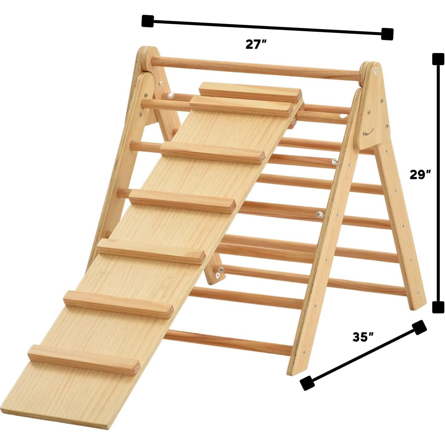 Escalera Triangular Plegable Avenlur Olive 3 en 1 para Niños