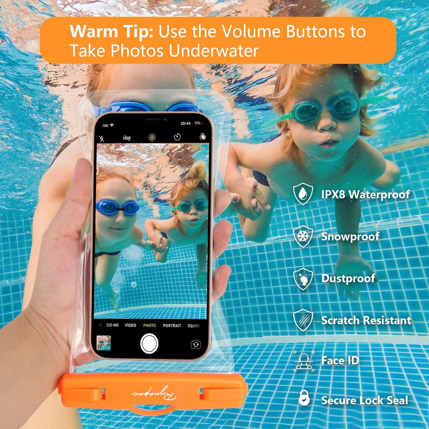 Bolsa Impermeable Rynapac para Teléfono 20.5x12cm IPX8