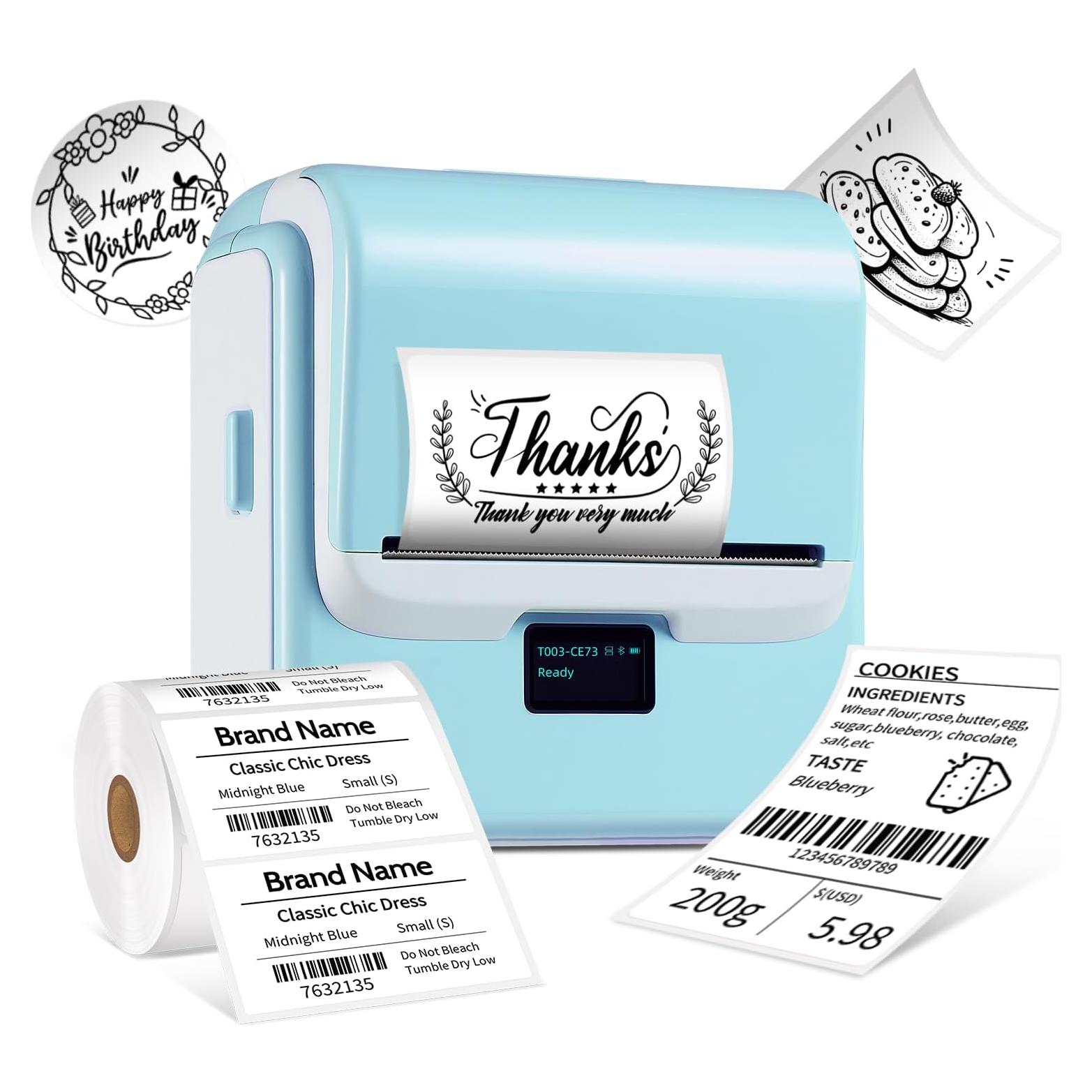 Impresora de Etiquetas ORGSTA T003 Bluetooth 3.15" Térmica