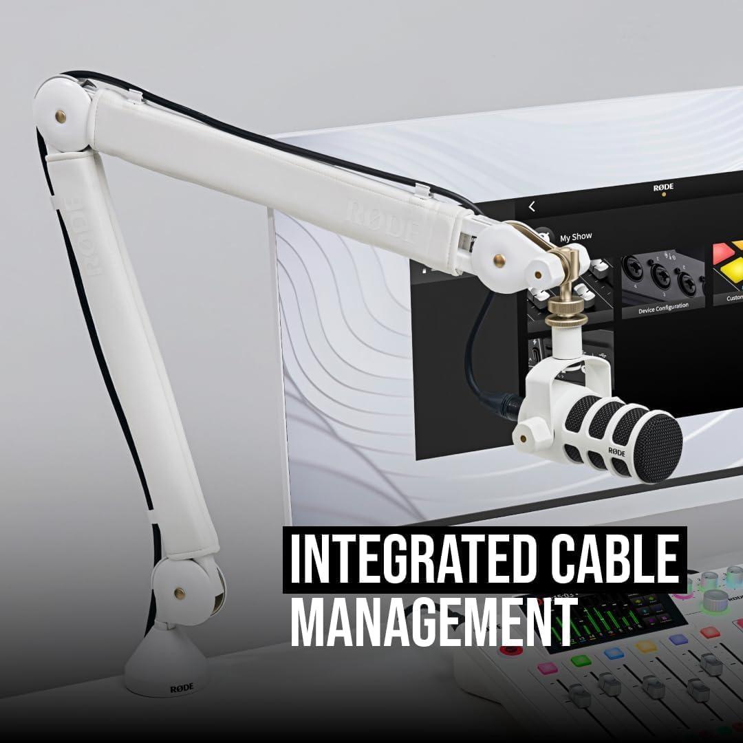 Micrófono Dinámico Rode PodMic USB y XLR con Brazo PSA1+