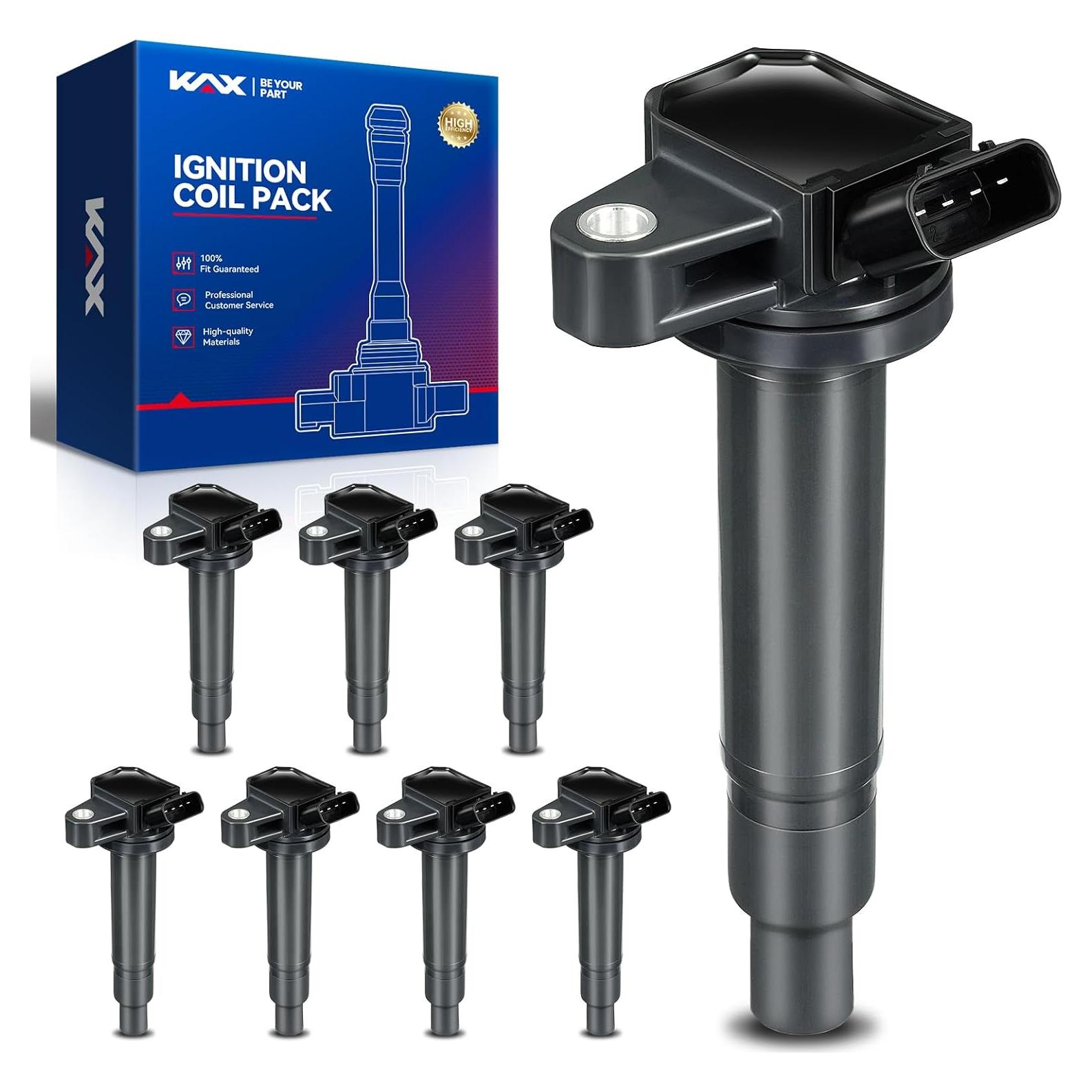 Bobinas de Encendido KAX UF230 - 8 Paquetes para Toyota y Lexus