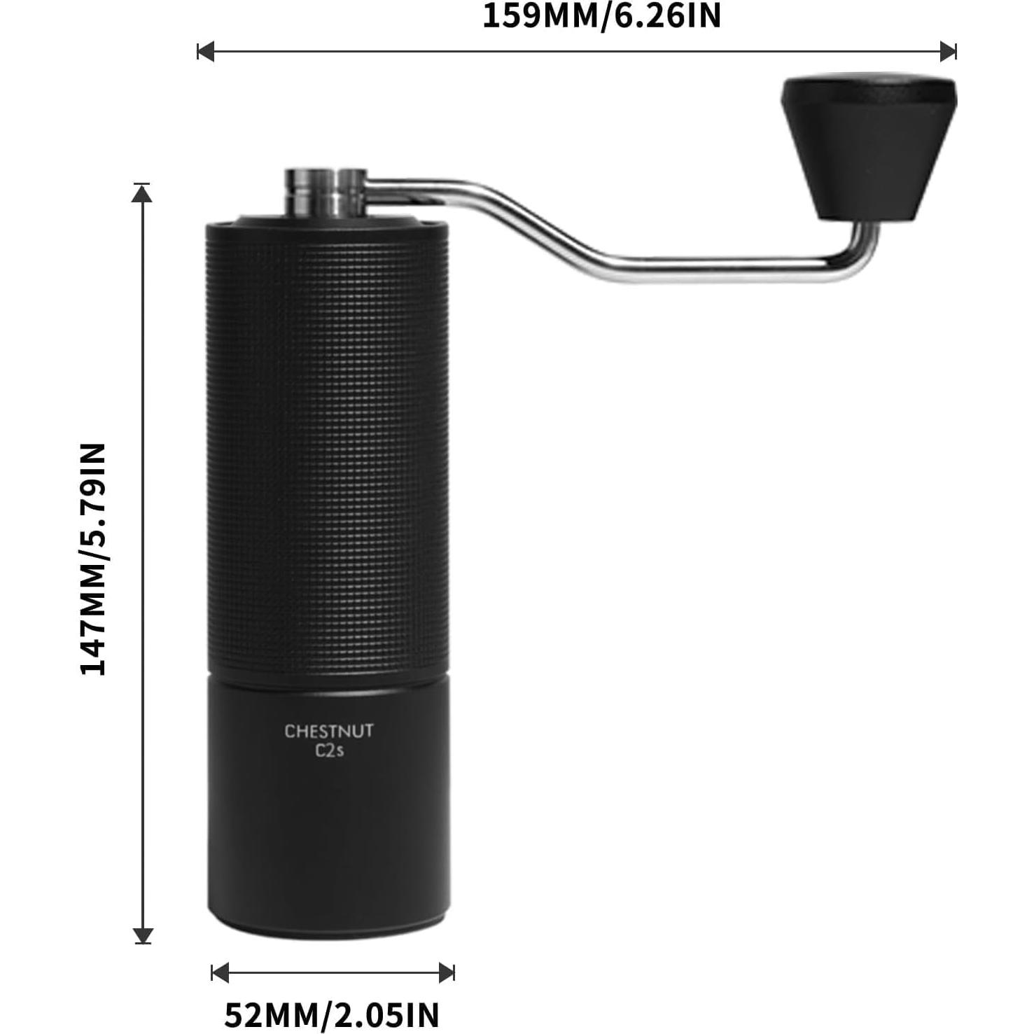 Molinillo de Café Manual TIMEMORE Chestnut C2S Acero Inoxidable