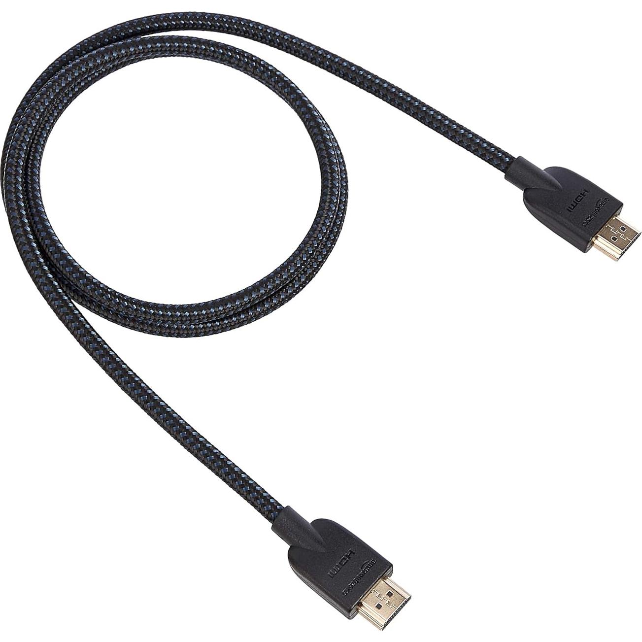 Cable HDMI Amazon Basics 0.91m 4K 60Hz Nylon Trenzado