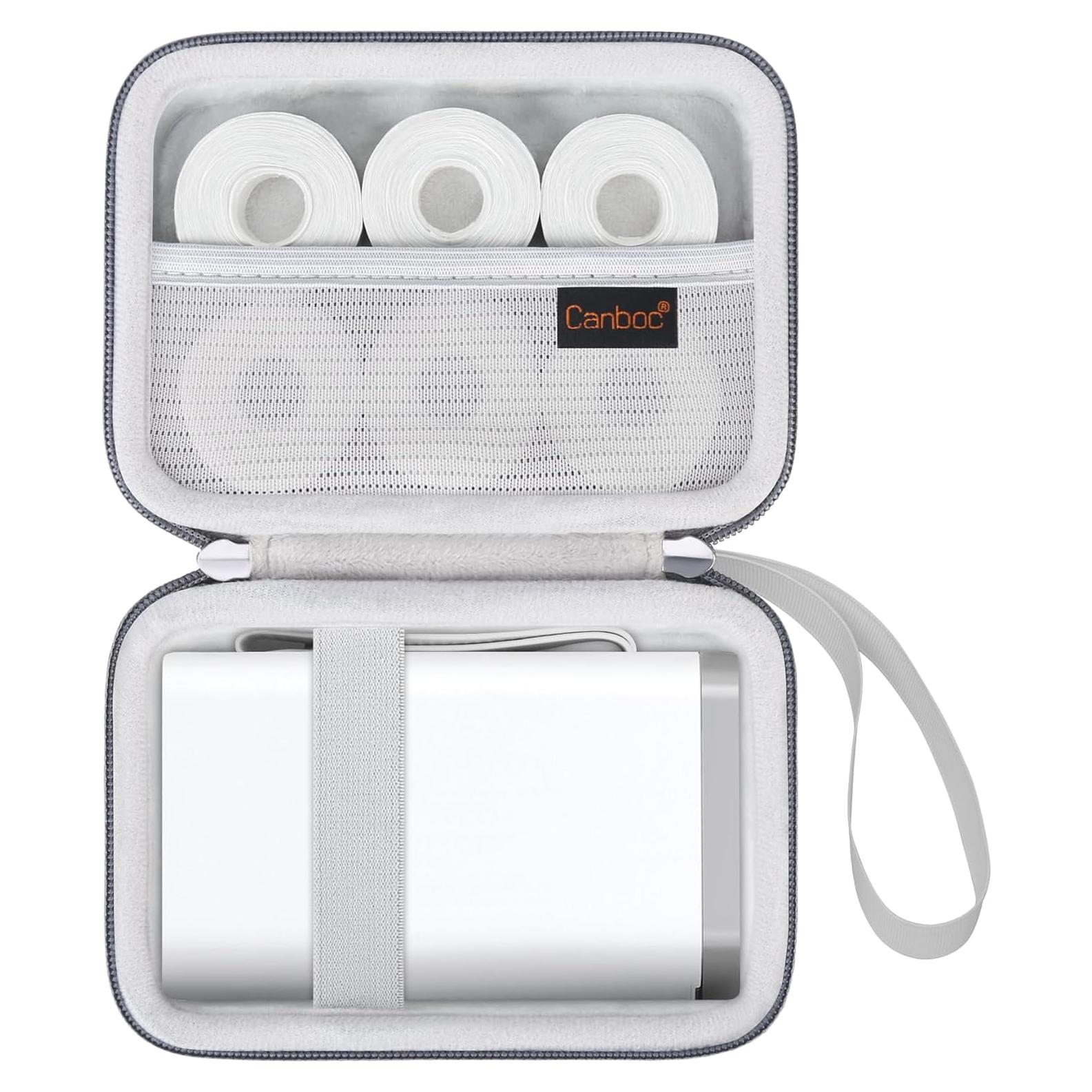 Funda Canboc para Impresora de Etiquetas NELKO P21 - Gris