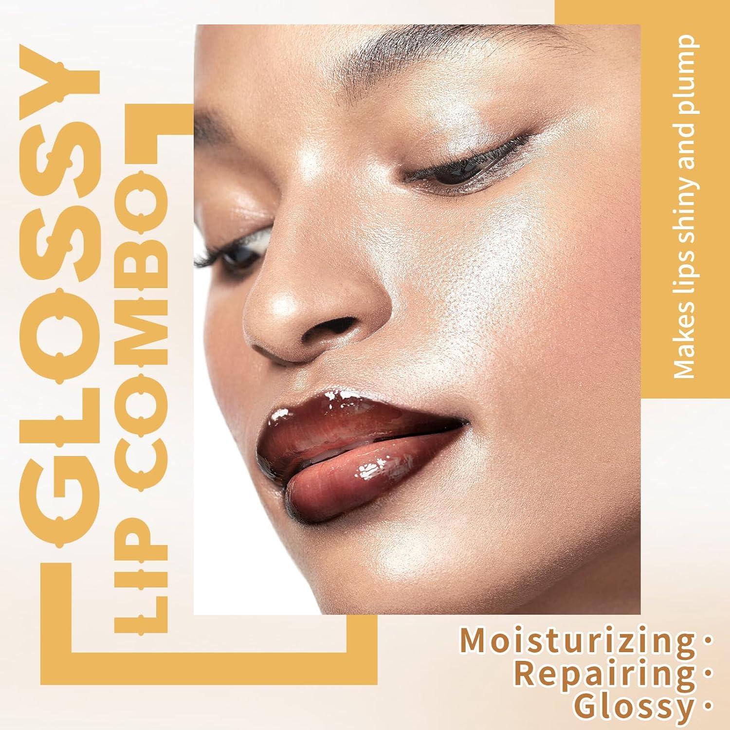 Kit de Labios Hidratante Nourishing 2 Colores Brillo Labial