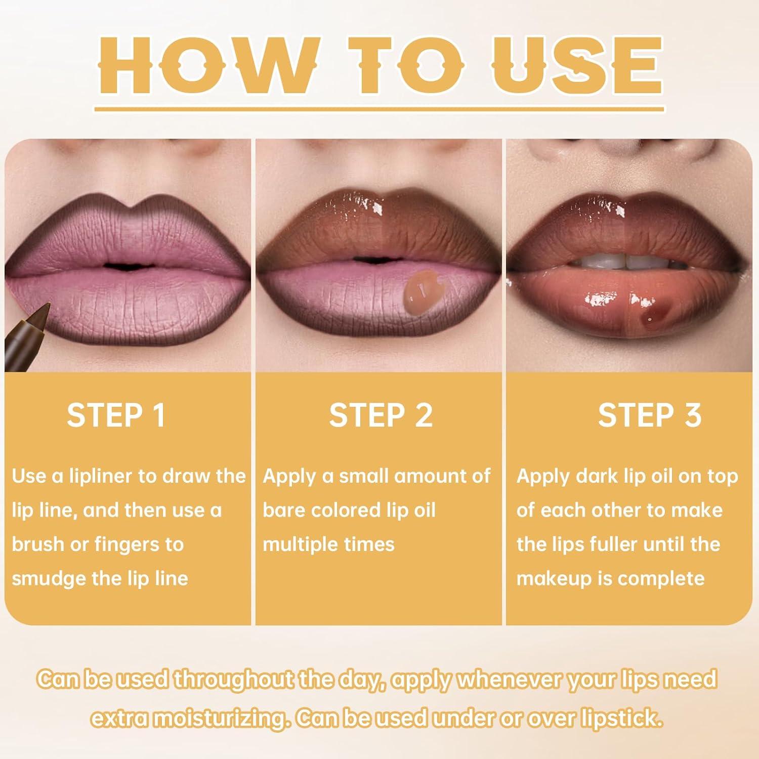 Kit de Labios Hidratante Nourishing 2 Colores Brillo Labial