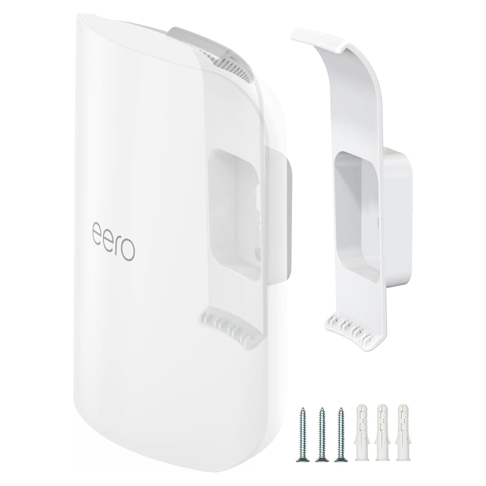 Soporte de Pared para Router eero Pro 7 - Plástico ABS Blanco