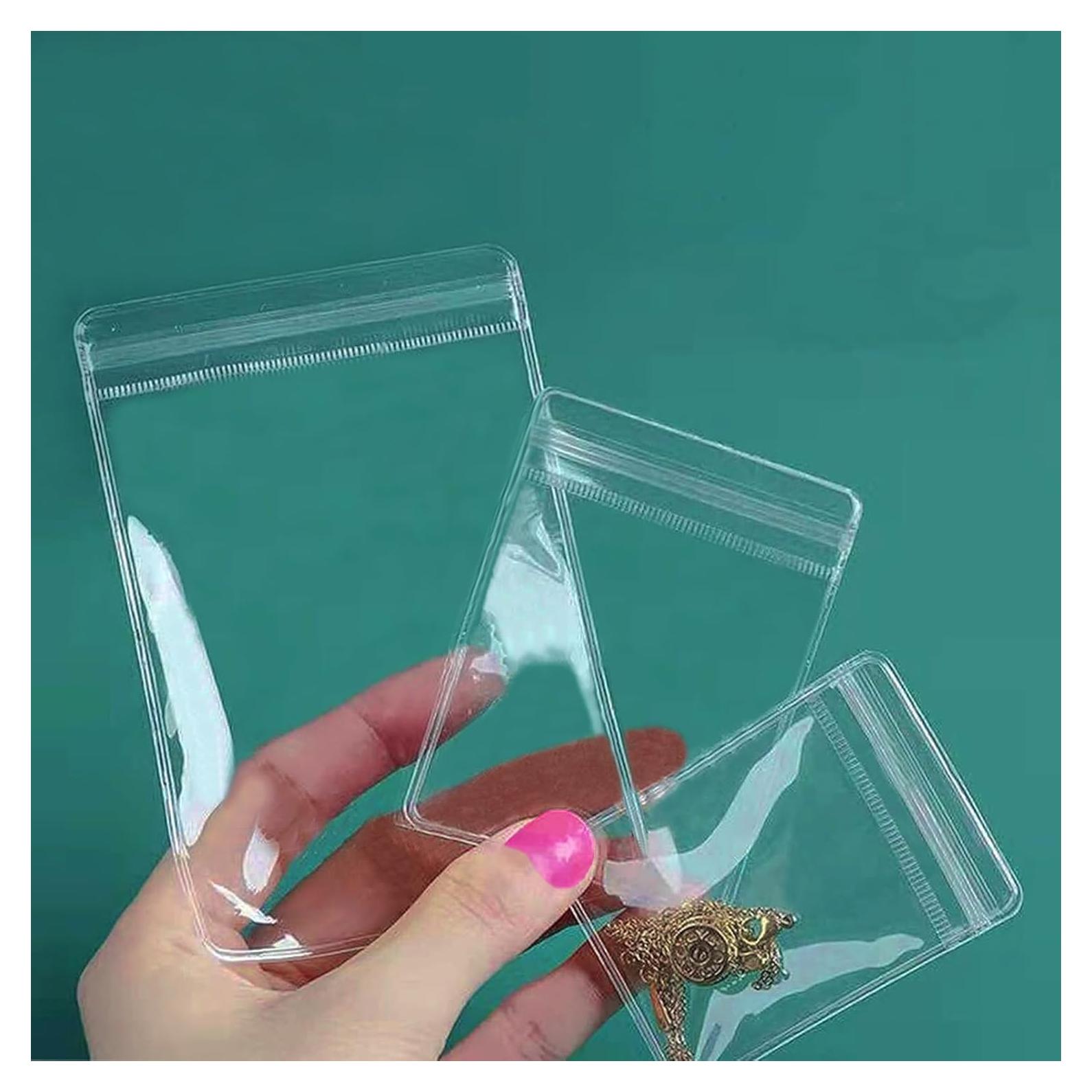 Bolsas de Cierre Loaengeo 100 Pcs 4.1x6.1 cm Transparentes