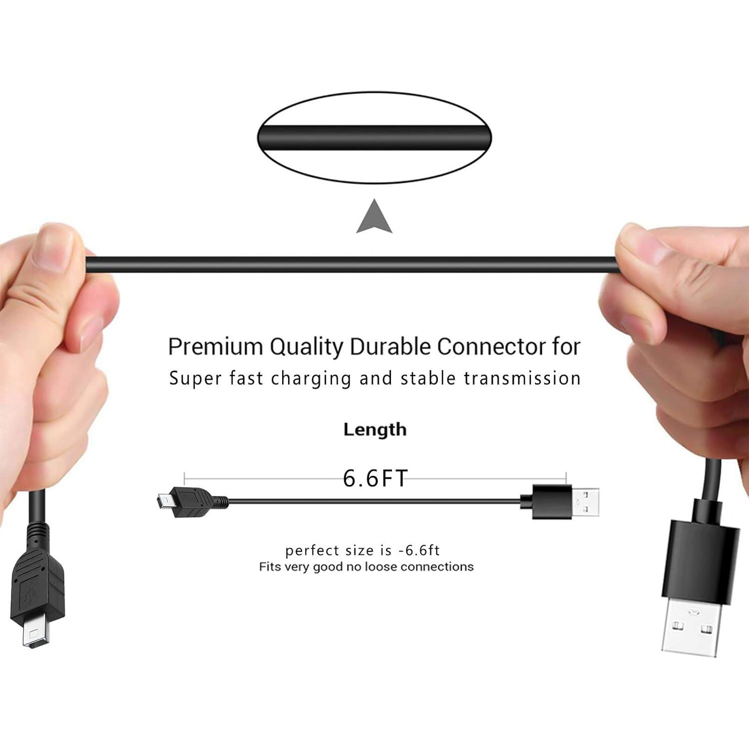 Cable USB de Reemplazo Ama tu yy para Micrófonos Blue Yeti 2.01m