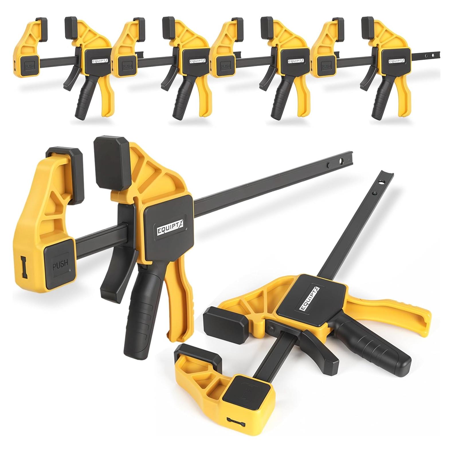 Paquete de 6 abrazaderas de barra EQUIPTZ 15.24 y 30.48 cm