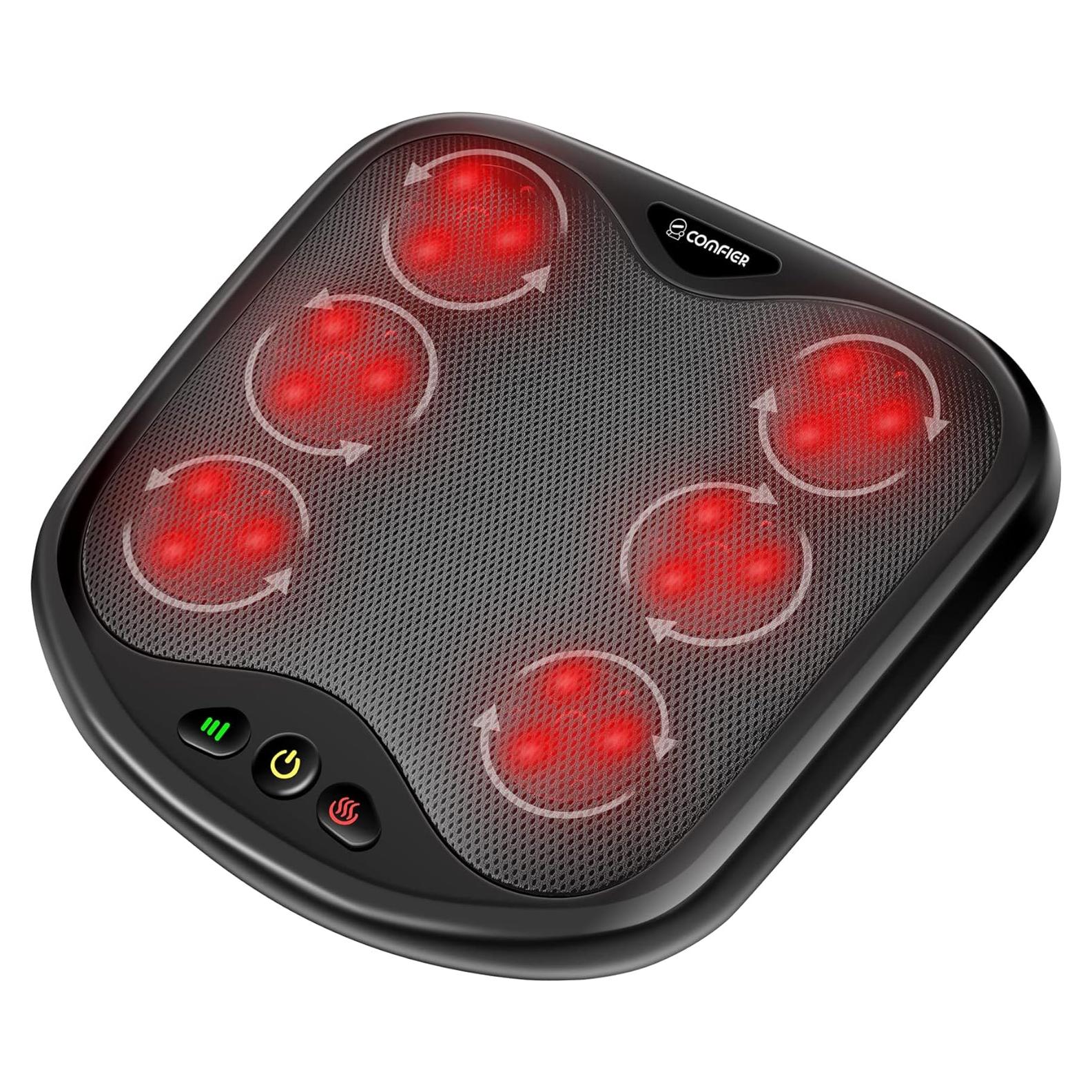 Masajeador de pies y espalda Comfier CF-5903 Shiatsu con calor