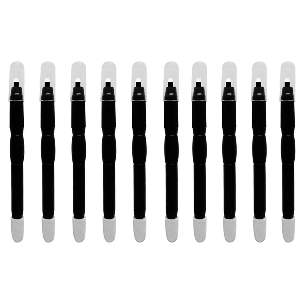 Lápices desechables para microblading 18U 0.18mm con esponja