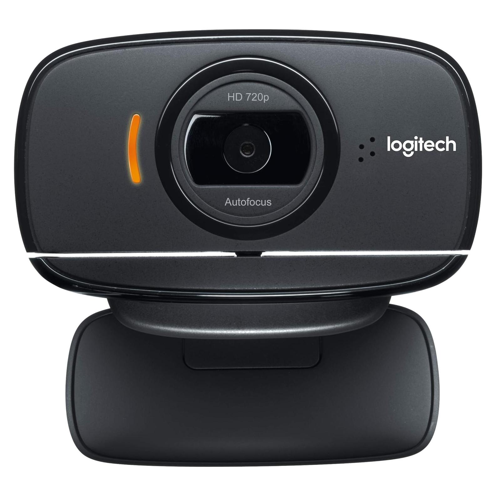Cámara Web Logitech B525 HD 720P Plegable y Rotativa