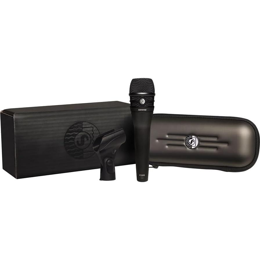 Micrófono Vocal Dinámico Shure KSM8 Cardioide 0.69kg