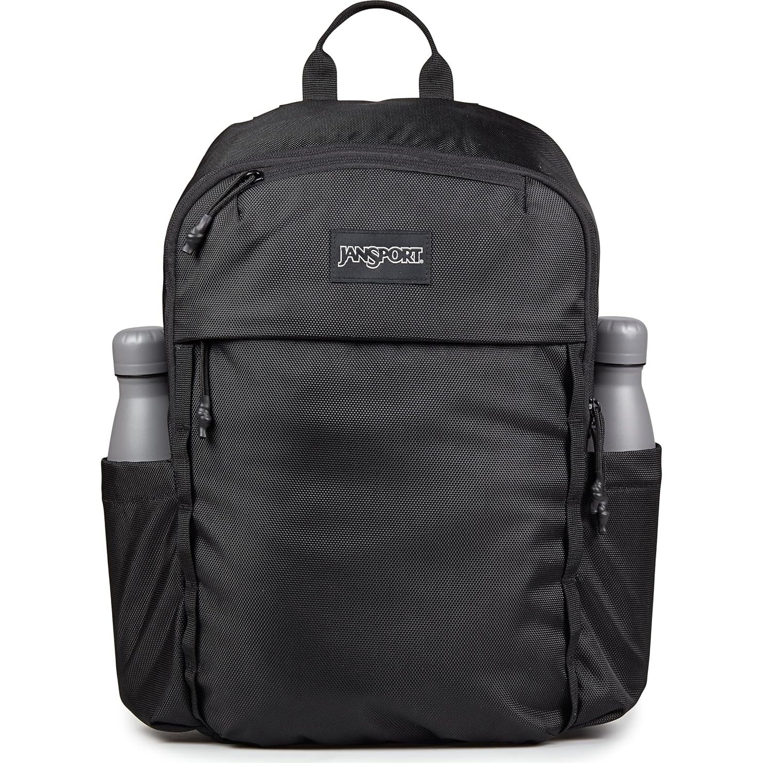 Mochila JanSport Venture Negra - Compartimento para Laptop 20L