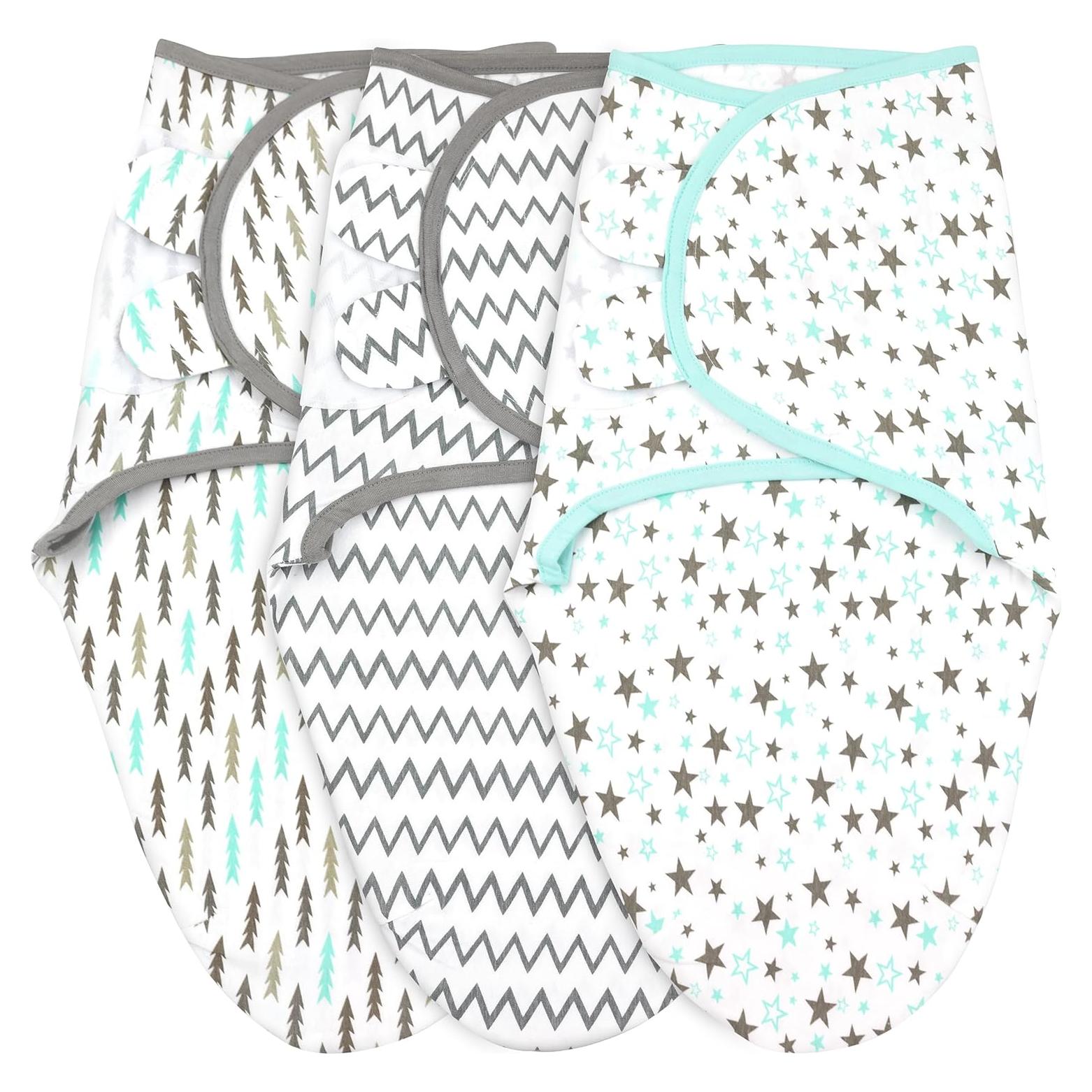 Sacos de Sueño Bublo Baby para Bebés Prematuros 3 Cuentas Aqua