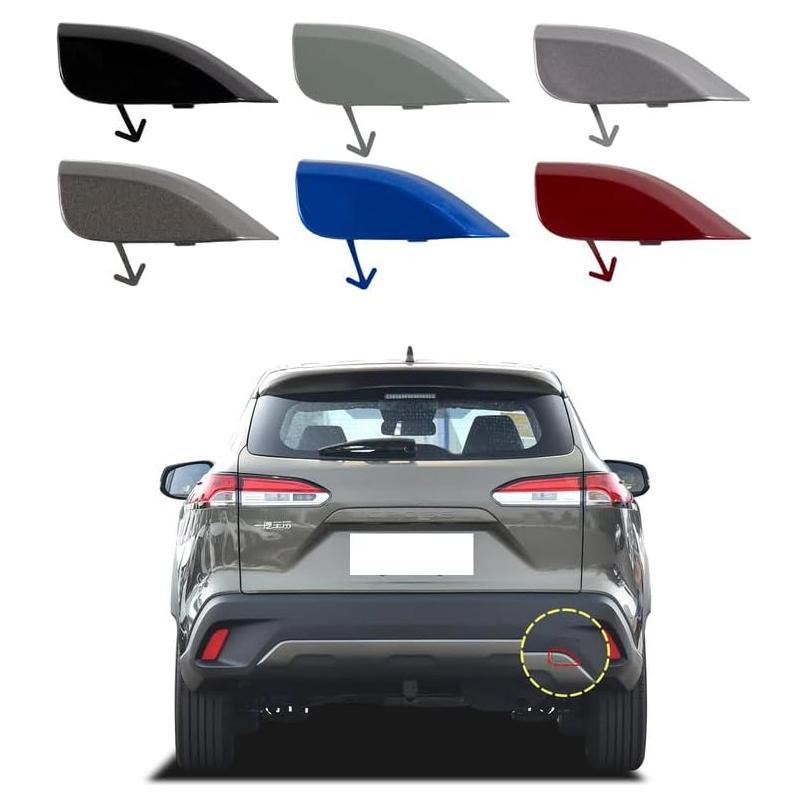 Cubierta de remolque trasero Goholy para Toyota Corolla Cross 2020-2023