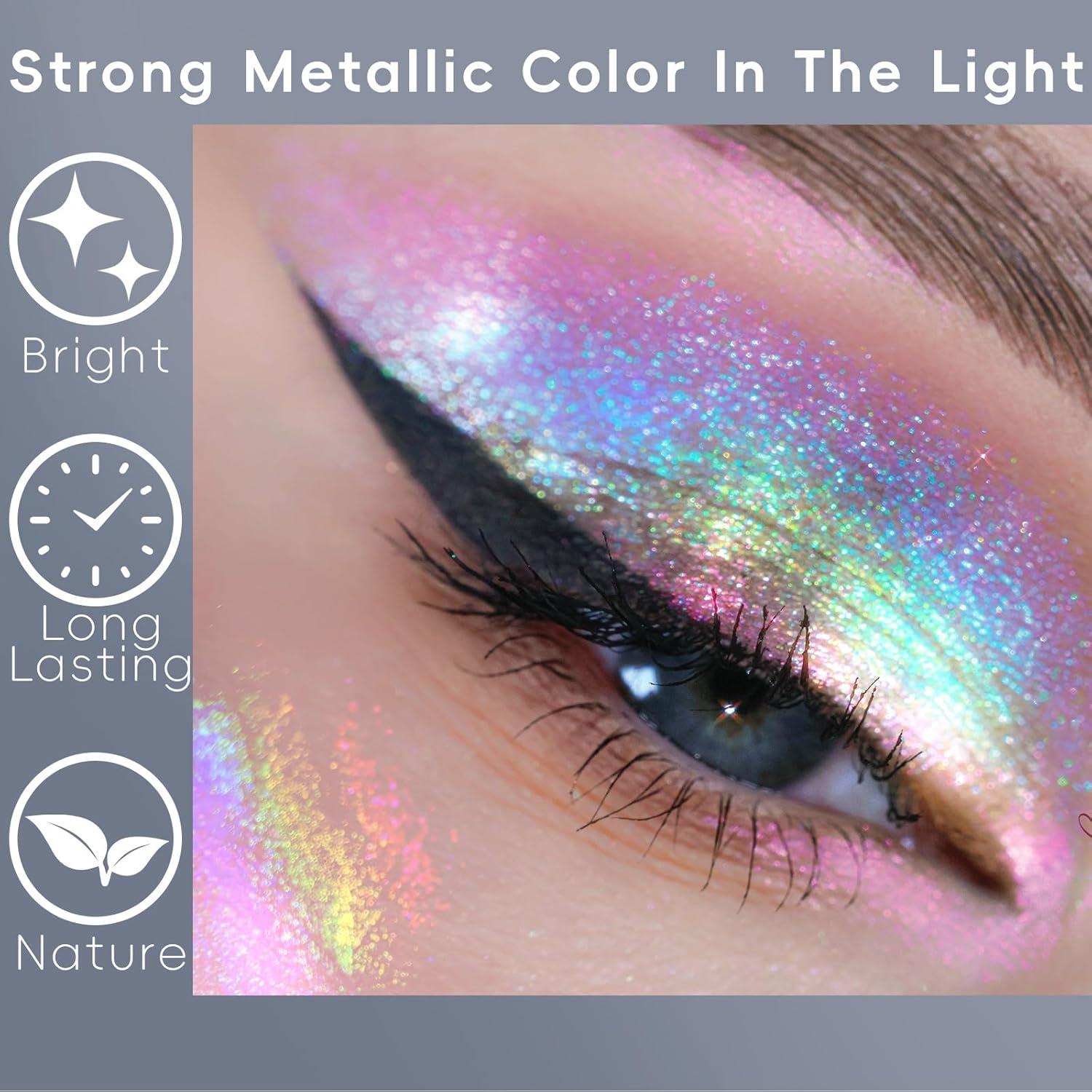 Paleta de Iluminador Chameleon 5 Colores - Maquillaje Brillante