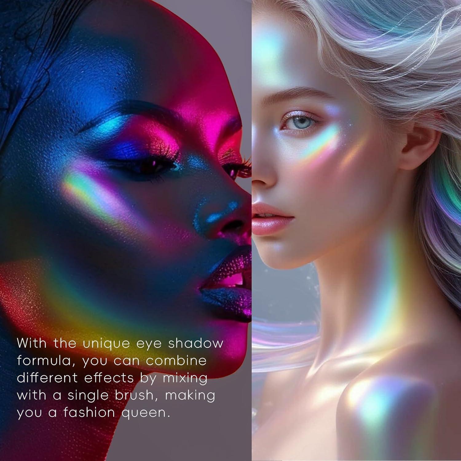 Paleta de Iluminador Chameleon 5 Colores - Maquillaje Brillante