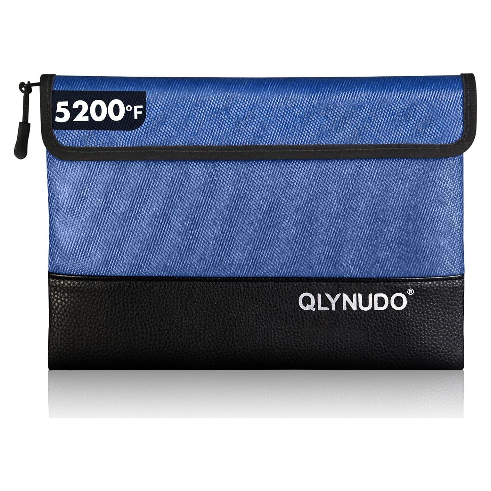 Bolsa a Prueba de Fuego QLYNUDO 27.9x19.6 cm Impermeable