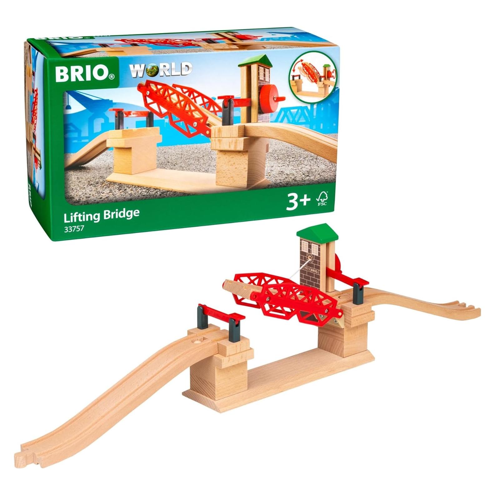 Puente Elevador BRIO World - Accesorio de Tren de Madera